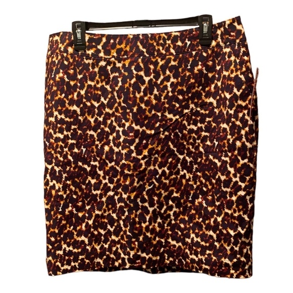Merona Animal Print Pencil Skirt Size 14 NWT - Picture 1 of 6